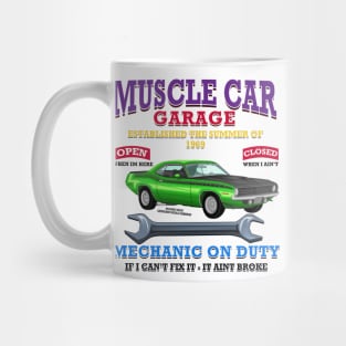 Classic Hot Rod Racing Muscle Car Garage Novelty Gift Mug